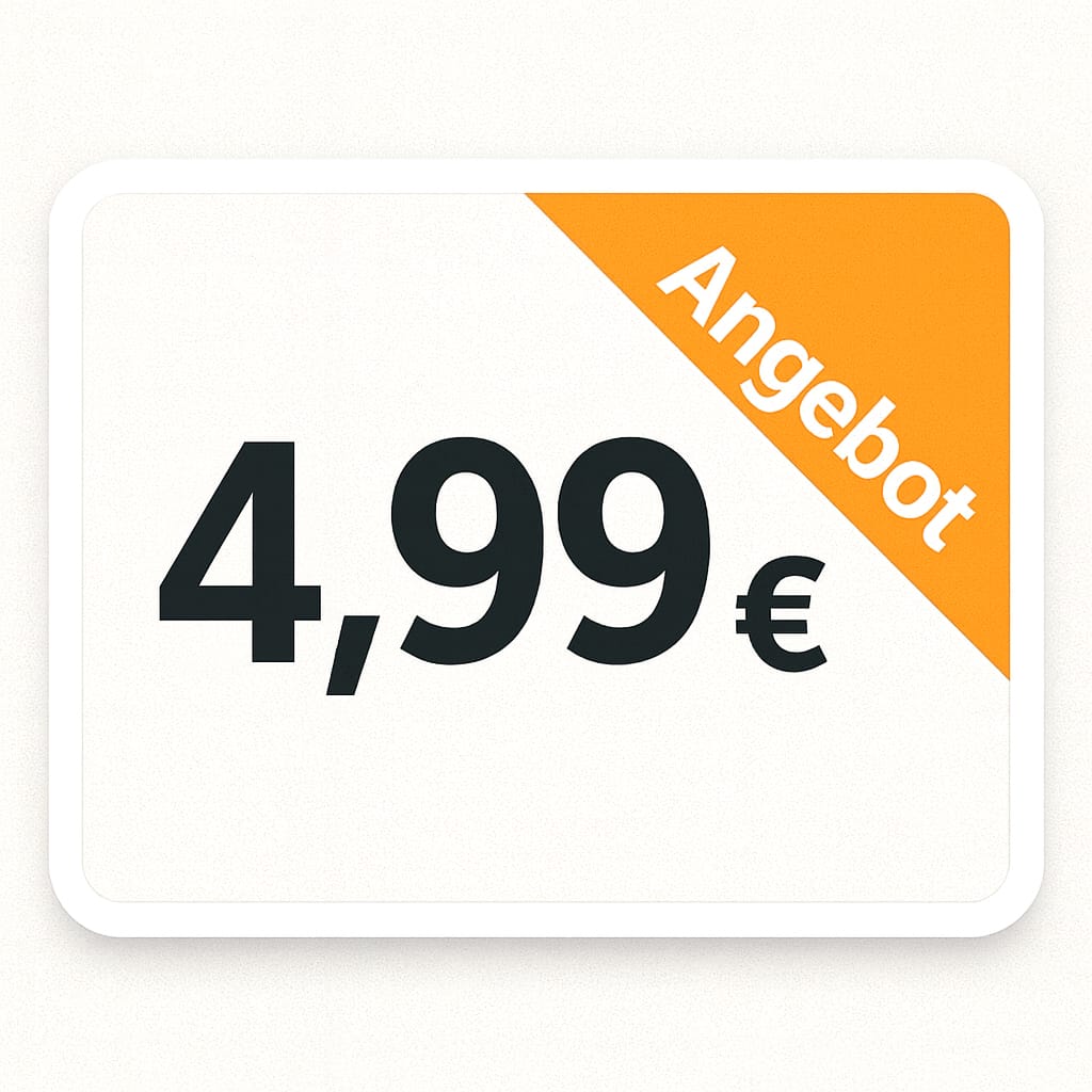 Angebot 4,99 €